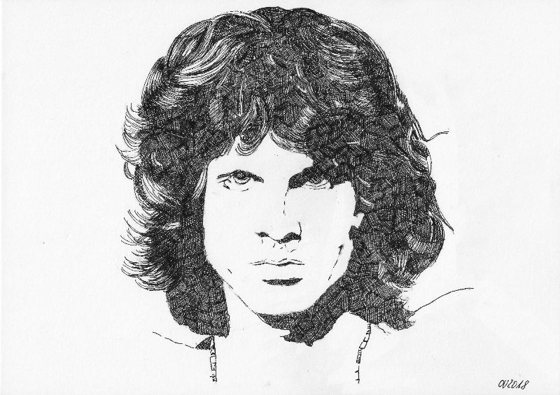 Nebenbeibild Jim Morrison
